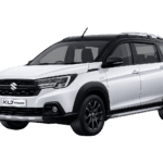 Suzuki XL7 putih dari Rose Tour & Rent Car untuk layanan sewa mobil dengan supir di Bandung